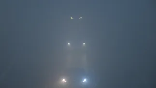 Mgła. Fot. PAP/Andrzej Jackowski