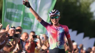 Katarzyna Niewiadoma. Fot. PAP/	Grzegorz Momot