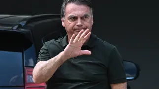 Jair Bolsonaro, fot. PAP/EPA/EFE/ANDRE BORGES