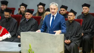 Wicepremier, pełnomocnik rządu ds. cyberbezpieczeństwa Krzysztof Gawkowski. Fot. PAP/Tytus Żmijewski