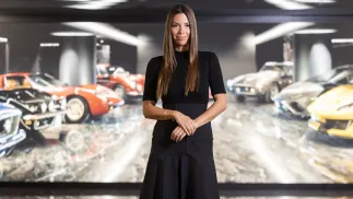 Szwajcarka Laura Villars. fot. EPA/CYRIL ZINGARO