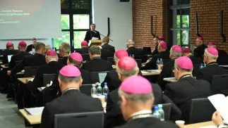 Inauguracja obrad 402. Zebrania Plenarnego Konferencji Episkopatu Polski Fot. PAP/Adam Warżawa