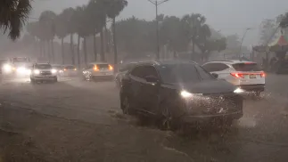 Flooded street in Santo Domingo, Dominican Republic, source: PAP/EPA/EFE/ORLANDO BARRIA