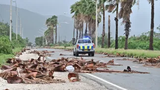 Huragan Melissa (zdjęcie ilustracyjne). Fot. EPA/Rudolph Brown