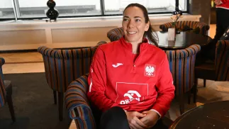 Zawodniczka reprezentacji Polski Monika Kobylińska. Fot. PAP/Marcin Bielecki