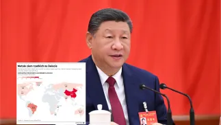 Xi Jinping. Fot. EPA/XINHUA / Ding Haitao