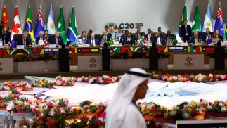 Szczyt G20 Fot. PAP/EPA/THOMAS MUKOYA / POOL