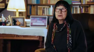 Rene Maisner, córka Ryszarda Kapuścińskiego. Fot. Bogusław Zdanowski