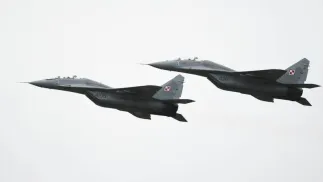 Samoloty MiG 29 - zdjęcie ilustracyjne Fot. PAP/Adam Warżawa