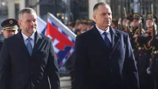 Polish President Karol Nawrocki and Slovak President Peter Pellegrini. Fot.  Fot. PAP/Piotr Nowak