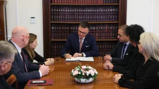 Szymon Holownia has signed his resignation as speaker of the Sejm. Photo/X/Sejm RP