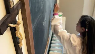 Lekcja religii (zdj. ilustracyjne) Fot. PAP/EPA/FR4ANCO SILVI