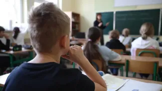 Lekcja w Szkole Podstawowej. Zdj. ilustracyjne. Fot. PAP/Leszek Szymański