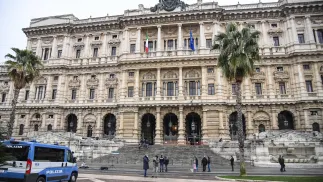 Siedziba Sądu Najwyższego Włoch. Fot. EPA/ALESSANDRO DI MEO