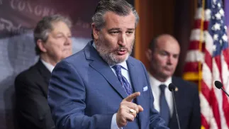 Republikański senator Ted Cruz, fot. PAP/EPA/JIM LO SCALZO