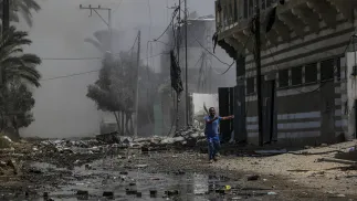 Strefa Gazy, zdjęcie ilustracyjne, fot. PAP/EPA/MOHAMMED SABER