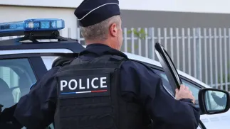 Francuska policja. Zdjęcie ilustracyjne. Fot. PAP/EPA/CHRISTOPHE PETIT TESSON