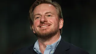 Szczepan Twardoch. Fot. PAP/Łukasz Gągulski