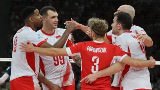 Siatkarze reprezentacji Polski. Fot. PAP/	Marian Zubrzycki