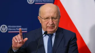 Andrius Kubilius. Fot. PAP/Paweł Supernak