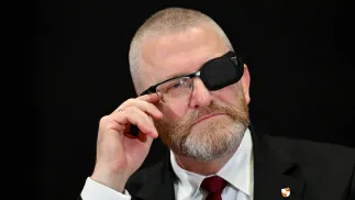 Grzegorz Braun. Fot. PAP/Piotr Polak