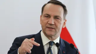 Wicepremier, minister spraw zagranicznych Radosław Sikorski. Fot. PAP/Paweł Supernak