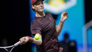 Jannik Sinner. Fot. PAP/EPA/CHRISTOPHE PETIT TESSON