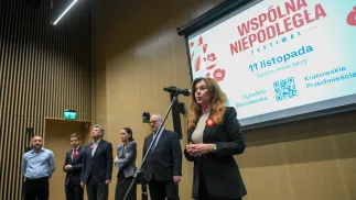 Zastępczyni prezydenta m.st. Warszawy Aldona Machnowska-Góra. Fot. PAP/Marcin Obara