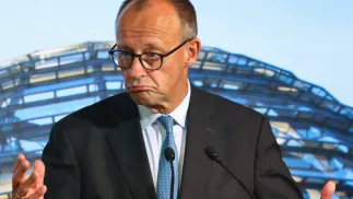 Friedrich Merz Fot. PAP/EPA/HANNIBAL HANSCHKE