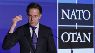 Mark Rutte, fot. PAP/EPA/ROBERT GHEMENT