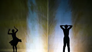 Próba medialna tryptyku baletowego „Lumiere” w Operze Wrocławskiej Fot. PAP/Maciej Kulczyński