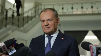 Premier Donald Tusk. Fot. PAP/Paweł Supernak