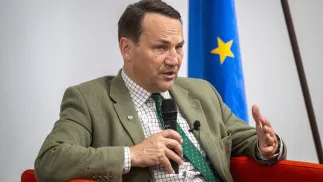 Radosław Sikorski. Fot. PAP/Tytus Żmijewski