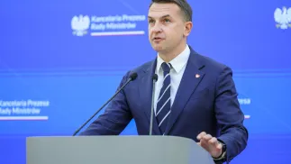 Adam Szłapka. Fot. PAP/Rafał Guz