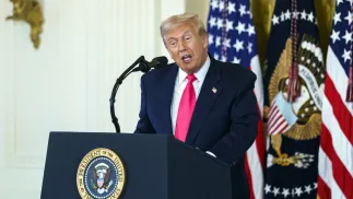 Donald Trump. Fot. EPA/WILL OLIVER