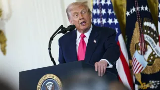 Donald Trump Fot. PAP/EPA/WILL OLIVER