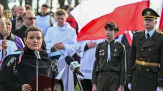 Minister kultury i dziedzictwa narodowego Marta Cienkowska. Fot. PAP/Darek Delmanowicz