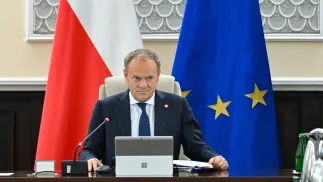 Premier Donald Tusk. Fot. PAP/Radek Pietruszka