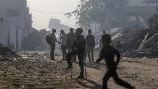 Strefa Gazy, zdjęcie ilustracyjne, fot. PAP/EPA/MOHAMMED SABER