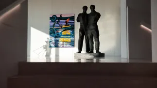 Dwie nowe ekspozycje "Miasto kobiet" i "Kwestia kobieca 1550–2025" zainaugurowały drugi rok działalności Muzeum Sztuki Nowoczesnej w Warszawie. Fot. PAP/Szymon Pulcyn