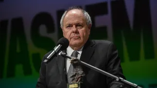 Przewodniczący Jad Waszem Dani Dajan. Fot. PAP/Piotr Nowak