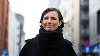 Kuratorka Pawilonu Tańca i Innych Sztuk Performatywnych Renata Piotrowska-Auffret. Fot. PAP/Albert Zawada