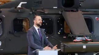 Szef MON Władysław Kosiniak-Kamysz. Fot. PAP/	Marian Zubrzycki