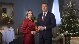 Марта Навроцька та Кароль Навроцький. Fot. Grzegorz Jakubowski/KPRP