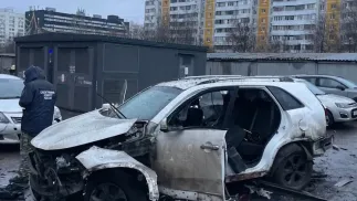 Взорванный автомобиль Сарварова. Fot. Следственный комитет России