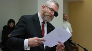 Grzegorz Braun Fot. PAP/Paweł Supernak