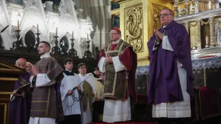 Kardynał Grzegorz Ryś. Fot. PAP/	Łukasz Gągulski