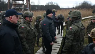 Prezydent RP Karol Nawrocki. Fot. PAP/	PAP/Artur Reszko