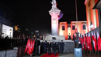 Prezydent Karol Nawrocki. fot. PAP/	PAP/Jakub Kaczmarczyk