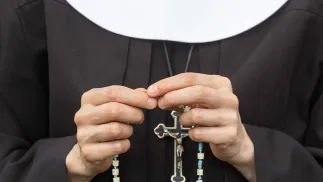 Zakonnica, zdjęcie ilustracyjne, fot. PAP/Paweł Jaskółka